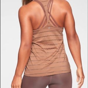 Athleta racerback tank top small